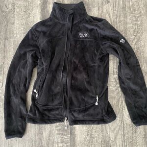 Mountain Hardwear Black Fleece Jacket women’s small